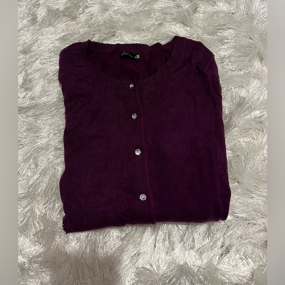 Express Jewel Buttoned Cardigan - Picture 2 of 8